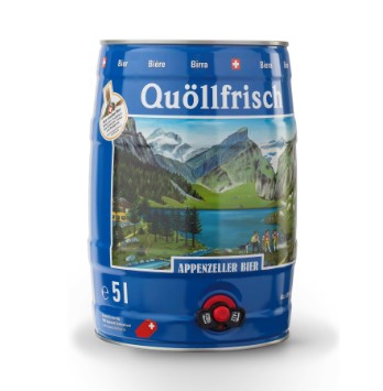 Appenzeller Quöllfrisch Lager hell Partydose