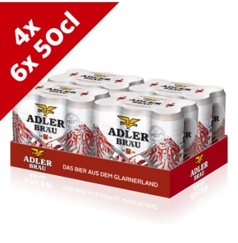 Adler Bräu Kellerbier Hell Dosen 4x6er