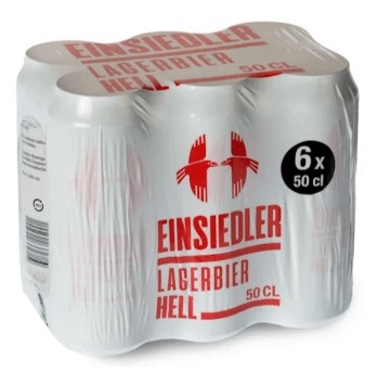 Einsiedler Lager hell Dosen