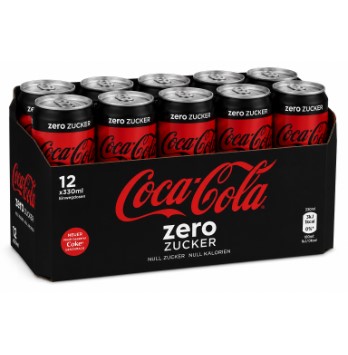 Coca-Cola Zero Dosen EW 12er