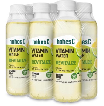 Hohes C Vitaminwater Revitalize Zitrone Limette