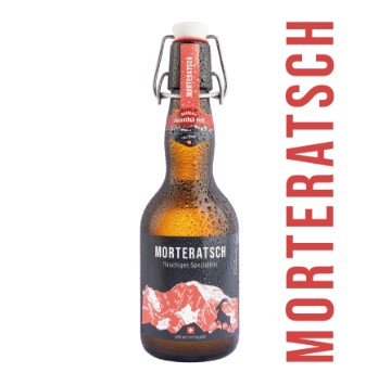 Engadiner Bier Morteratsch Rauchbier Bügel MW