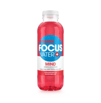 FOCUSWATER MIND Erdbeere & Wassermelone PET EW 4x6er