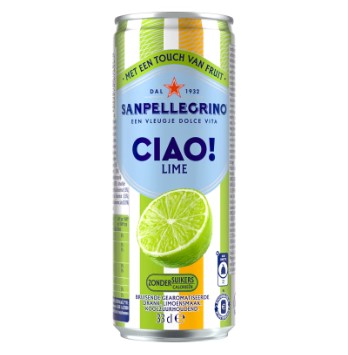 San Pellegrino CIAO Lime 4x6er Dosen 