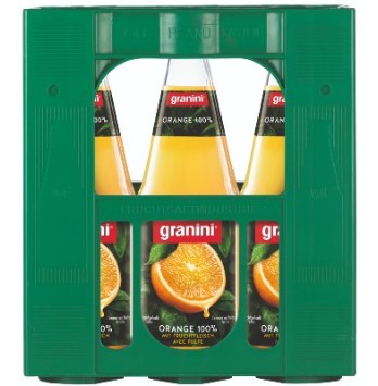 Granini reiner Orangensaft mit Fruchtfleisch