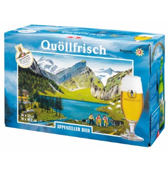 Appenzeller Quöllfrisch Lager hell 10er EW