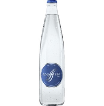 Appenzeller Mineral laut mit CO2 blau