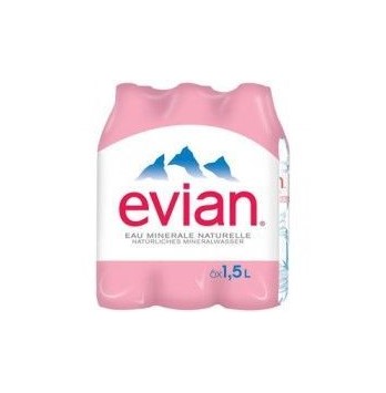 Evian ohne CO2 PET EW Schrumpf